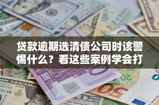 济南贷款逾期选清债公司时该警惕什么？看这些案例学会打翻身仗