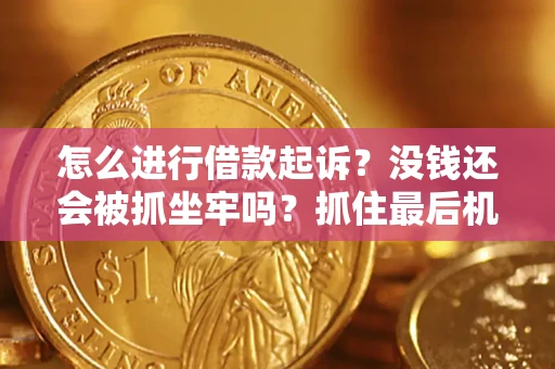 济南怎么进行借款起诉？没钱还会被抓坐牢吗？抓住最后机会！