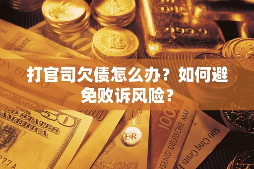 济南打官司欠债怎么办？如何避免败诉风险？