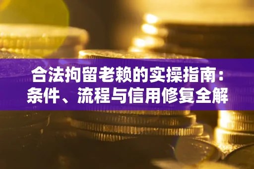 济南合法拘留老赖的实操指南:条件、流程与信用修复全解析 济南合法拘留老赖的实操指南:条件、流程与信用修复全解析